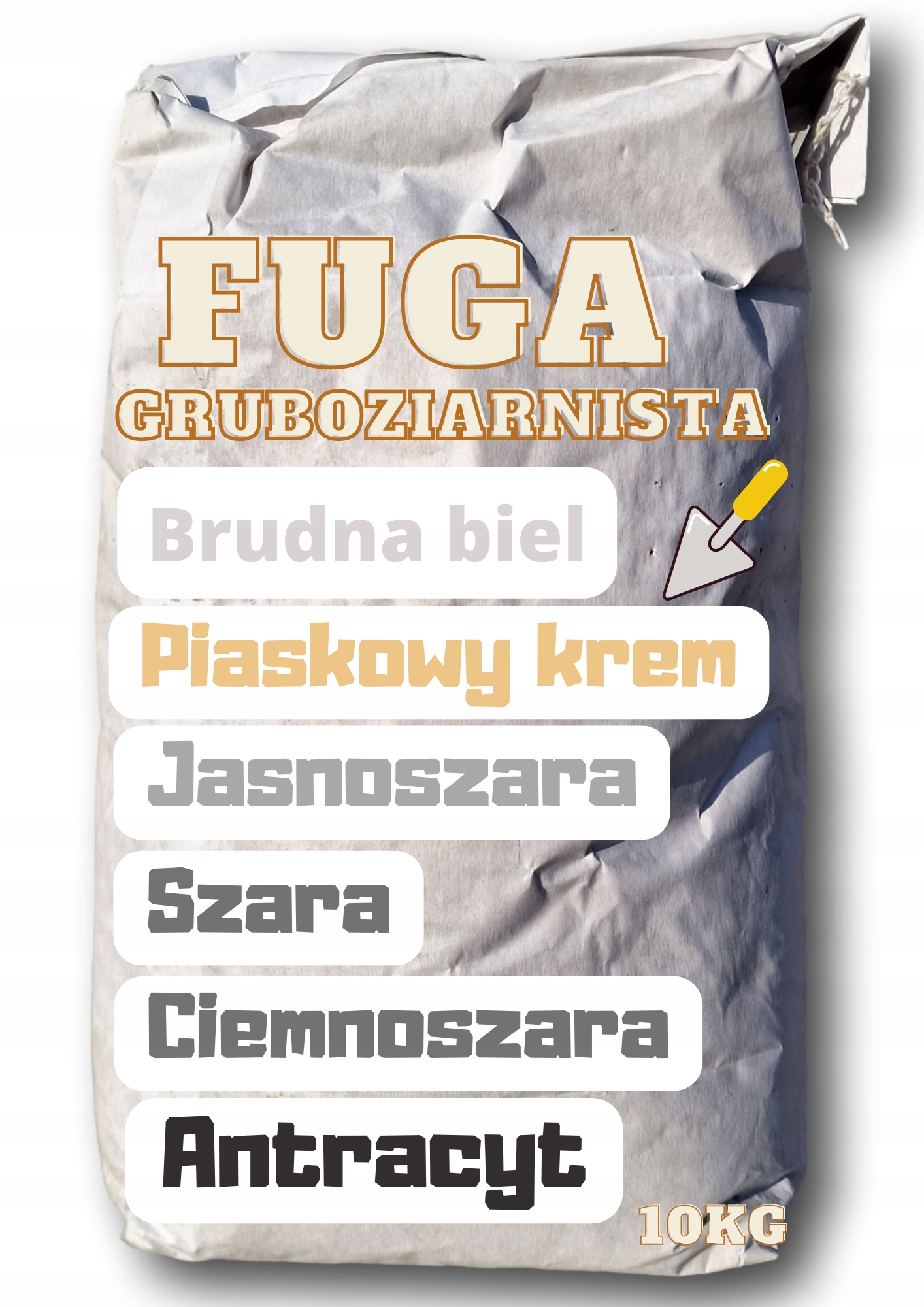 Flexibilná škárovacia hmota Green Lights Distributor biela, čierna, odtiene hnedej a béžovej, odtiene sivej a striebornej, odtiene žltej a zlatej 10 kg